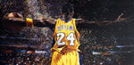 Kobe Bryant Lakers Championship Stretched Canvas